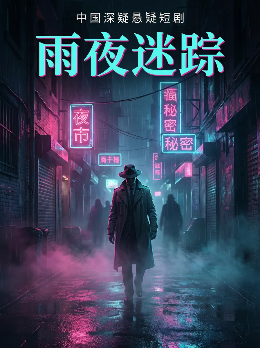 hsck.cc 悬疑追踪短剧 - 雨夜迷踪海报